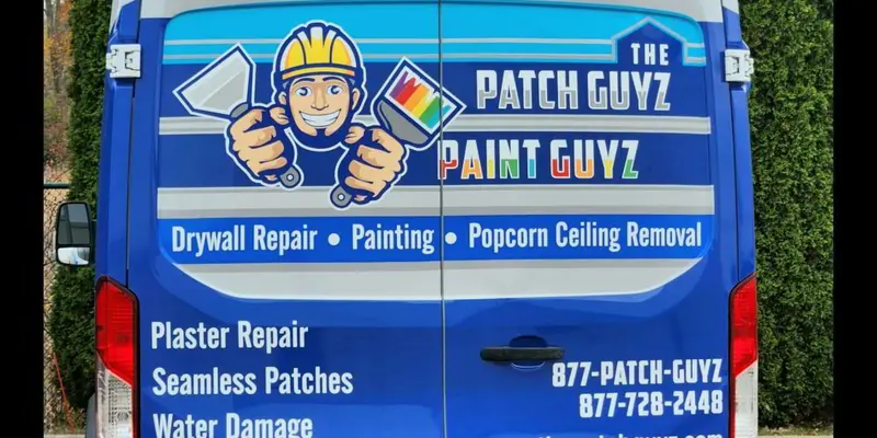 The Patch Guyz service van with company branding