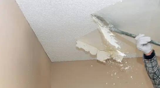 Popcorn Ceiling Removal by The Patch Guyz